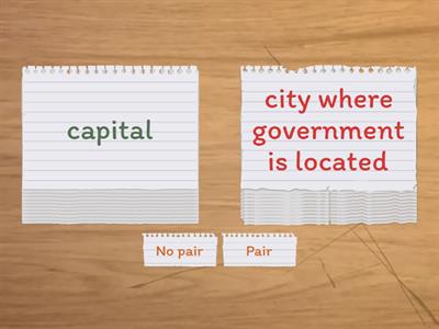 Geography and Nature: Pair or No Pair?