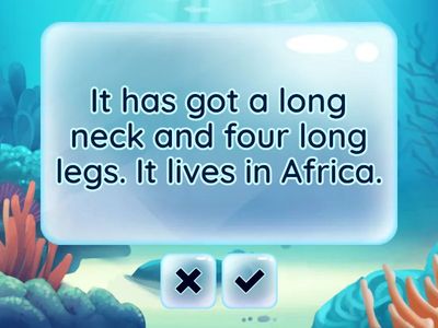 Amazing animals - guess the animal