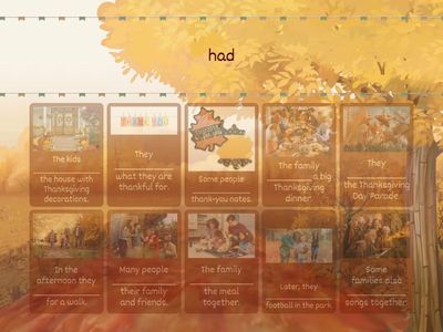 Thanksgiving : What they did last Thursday 