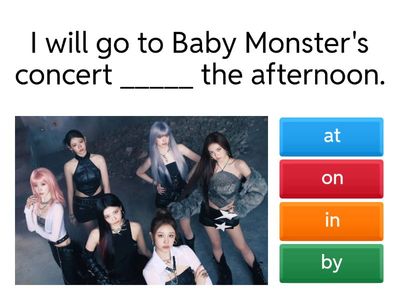 CH4 Time prepositions (in, on, at)