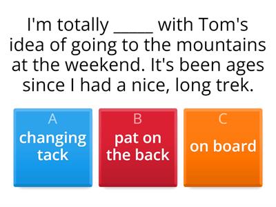 Speakout 3rd ed C1-C2 Unit 1A vocabulary check