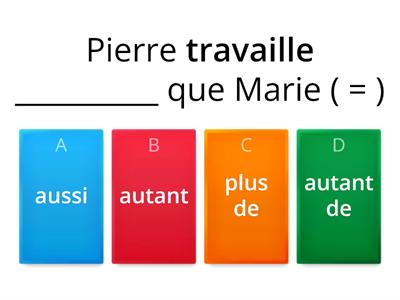 Comparatif