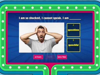 Suffix -less and -ful 