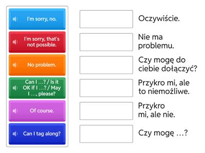 Asking for and giving permission 1e