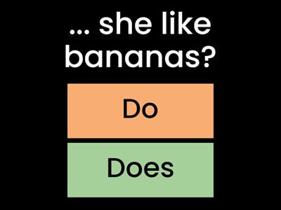 Do/Does 