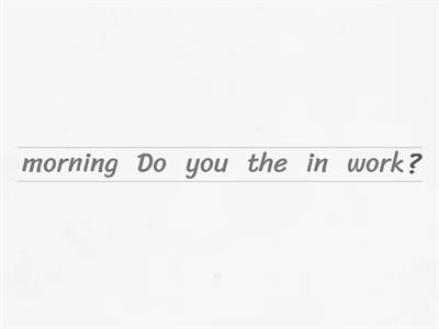  Present Simple: yes/no questions 