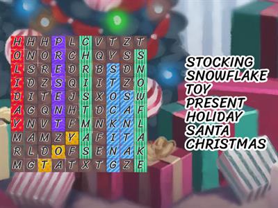 Christmas Word Search