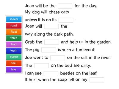 Vowel teams - 3rd / 4th Grade