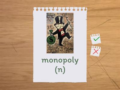 Vocabulary Globalisation Unit 1 Unlock 