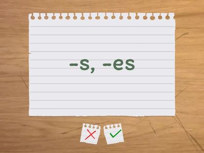 Prefixes and Suffixes