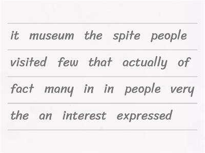 C1 Connectors - subordinate clauses