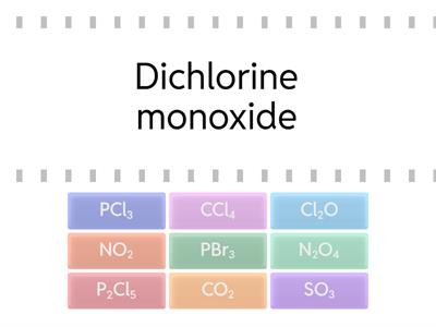  Naming Covalent Compounds
