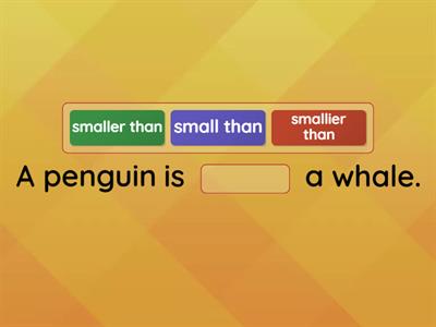 05 UNIT 2 - COMPARATIVES (Short adjectives)