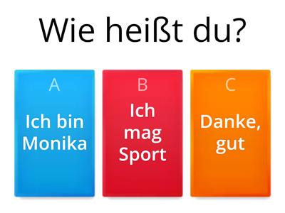 Deutsch Horizonte 5 Wie heißt du?