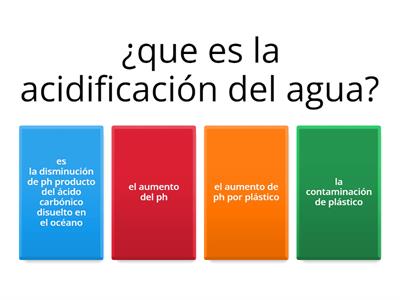 acidificacion del agua