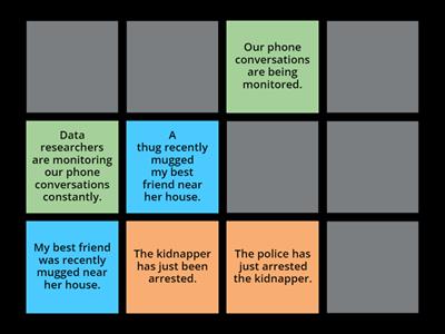 1st Term Revision: Passive Voice