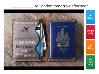 Present Continuous for FUTURE ARRANGEMENTS 