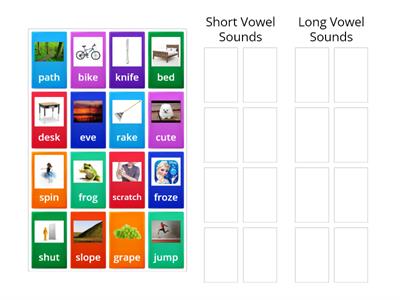 Short and Long Vowel Sounds