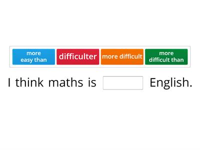 Comparatives