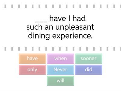 COMPLETE THE INVERSION