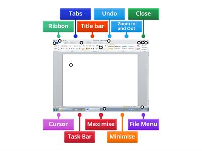 Label Microsoft Word Screen