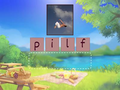 Consonant Blends fl game