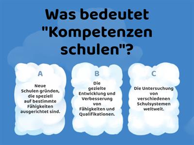 Lernen Quiz