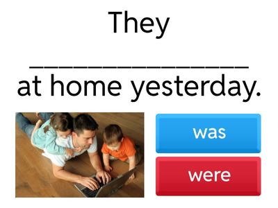 Past simple: TO BE (was/were)