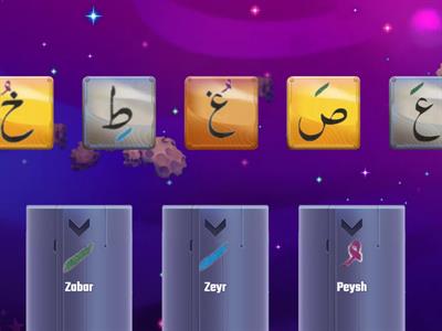 Speed sort: Harakats