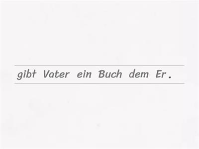 Johan Dativobjekt-meningar 