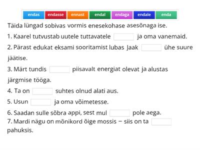 ASESÕNA "ISE" KÄÄNAMINE