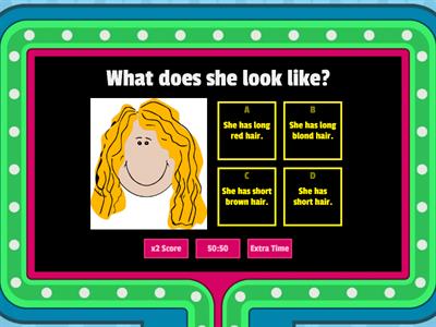 What does he/she look like? Up4