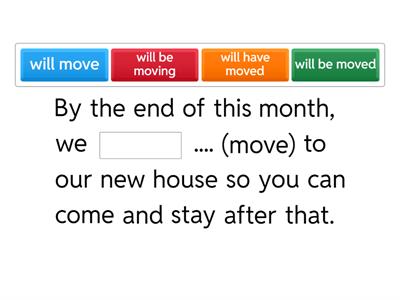 Slava E. Future Perfect vs Future Continuous