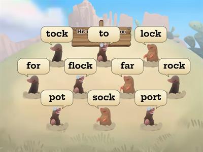 Lesson 126 Find words with -ock