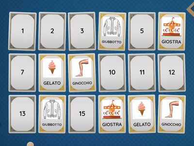 Memory /gi/ iniziale - incanto