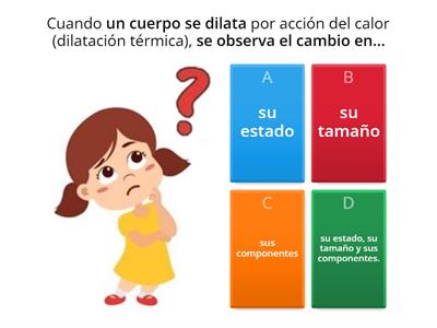 Dilatación térmica-Grado Tercero