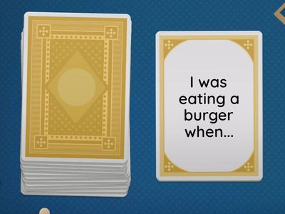 Past simple and past continuous (when/while)