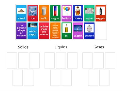 Classifying States of Matter