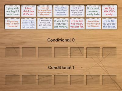 Conditionals 0 and 1