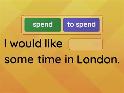 TO- Infinitive / BARE-Infinitive