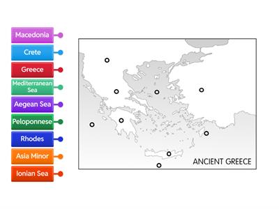 Ancient Greece Map
