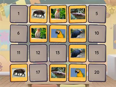  Игра на внимание, тропики