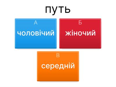 Складны випадки визначення роду іменників