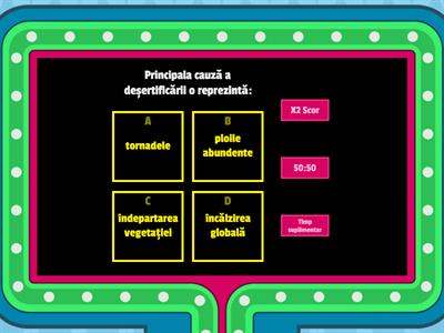 Despăduririle, deşertificarea şi poluarea