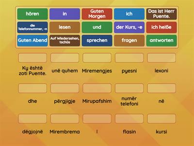 A1 L1 a Begrüßung - Albanisch