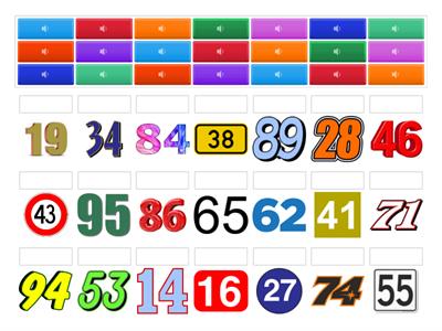 HIGH NUMBERS - MATCH UP