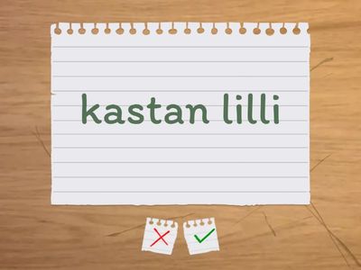 Moodusta tingiva kõneviisi vormid