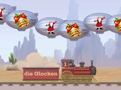 Weihnachten Ballonnen