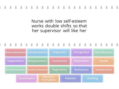 EXAMPLES of Defense Mechanisms #1