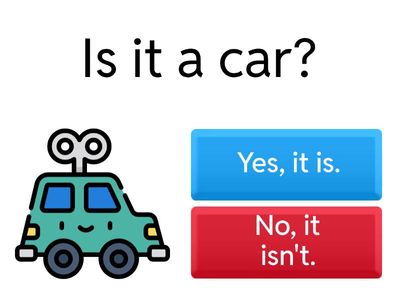 Toys - Yes, it is - No, it isn't